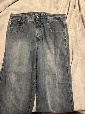 South Pole Men's Light Blue Denim Jeans